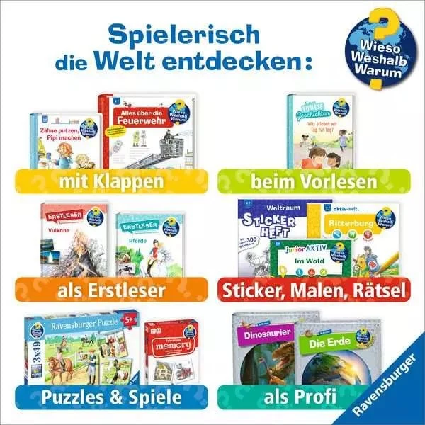 Memory Wieso? Weshalb? Warum? Fahrzeuge – Reisespiel ab 4 Jahren