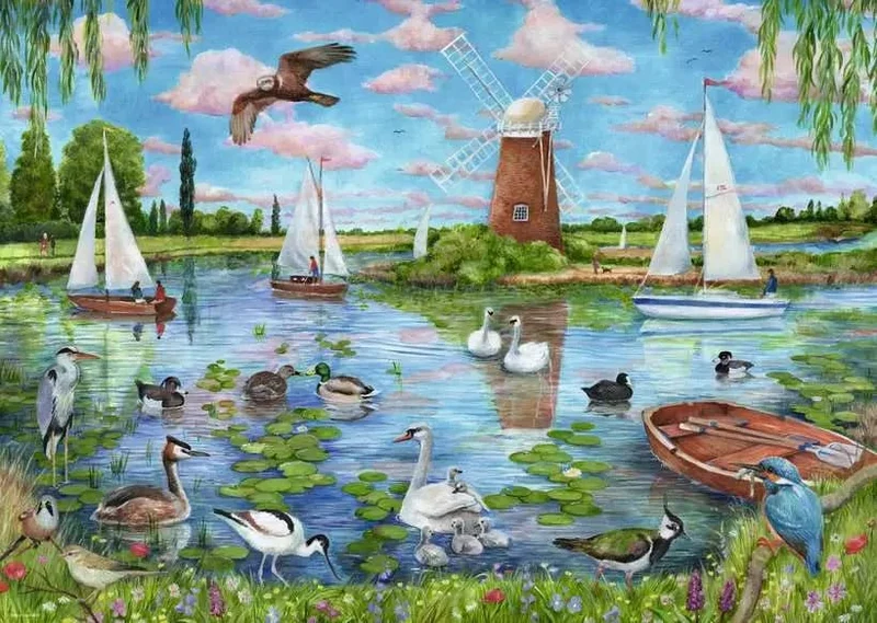 Erwachsenenpuzzle Küstenlandschaft – 1000 Teile