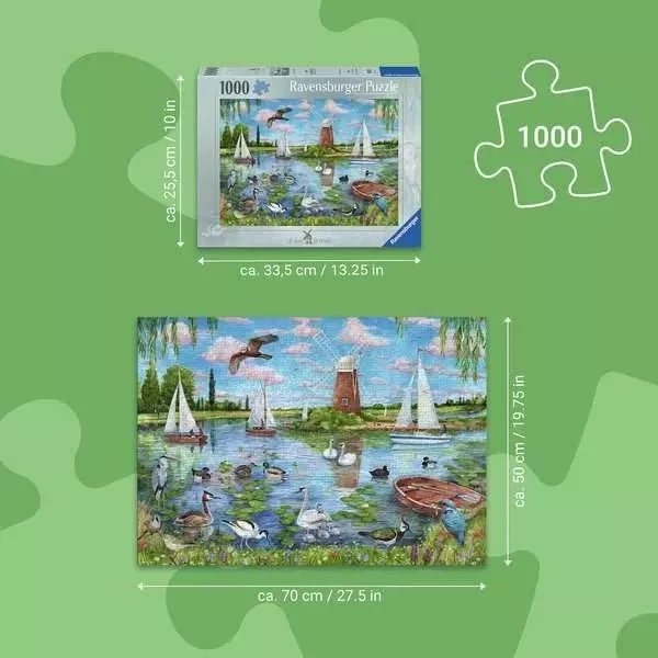 Erwachsenenpuzzle Küstenlandschaft – 1000 Teile