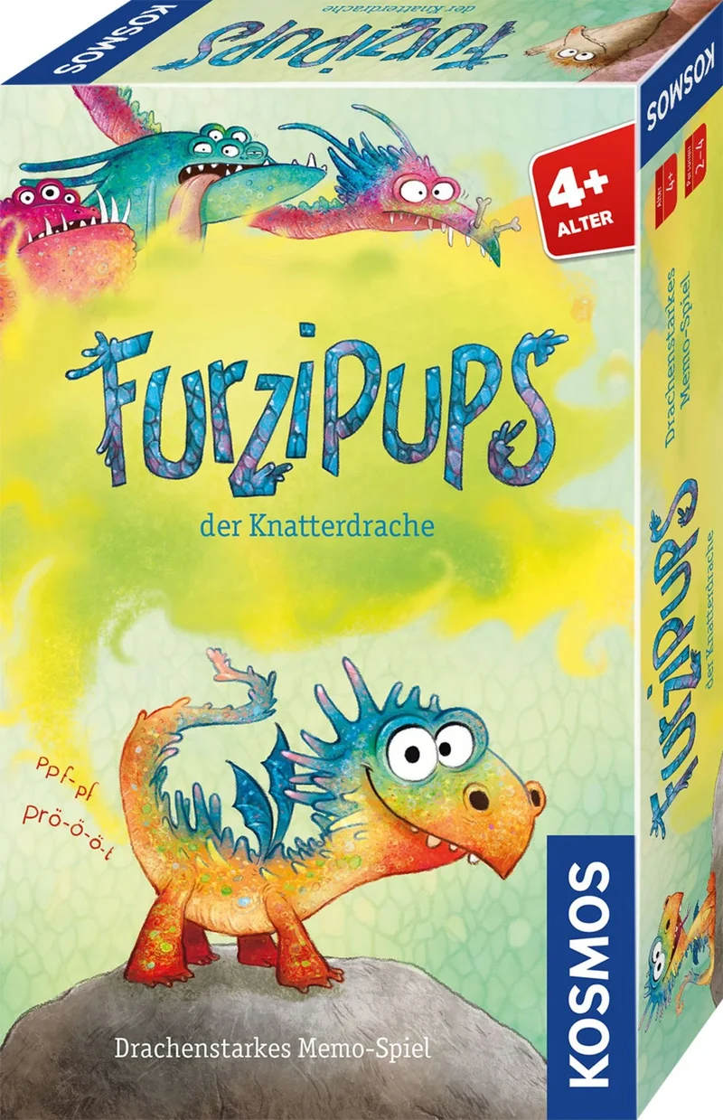 Furzipups der Knatterdrache - Das lustige Memo-Spiel