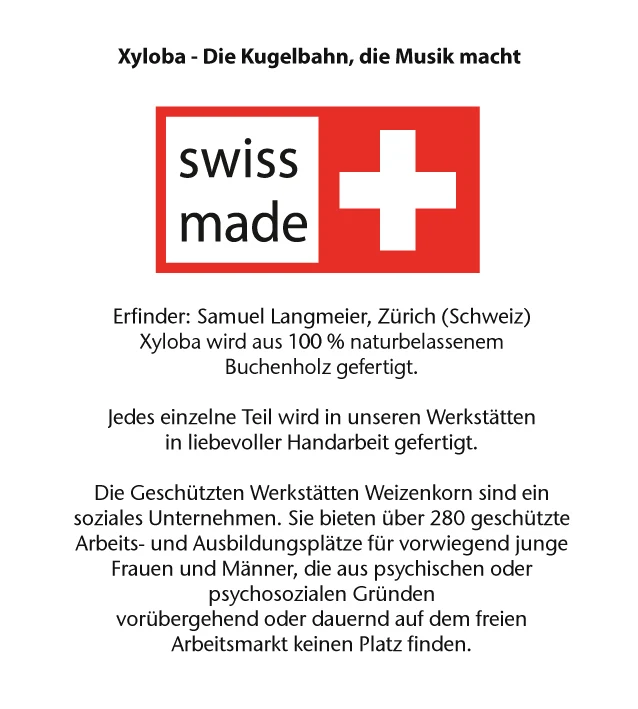 Kugelbahn Xyloba Erweiterung Piccolino > Mezzo