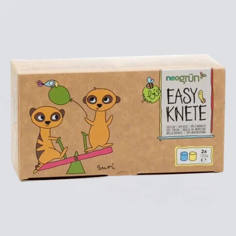 Easy-Knete 2er Set "Suri" blau/gelb