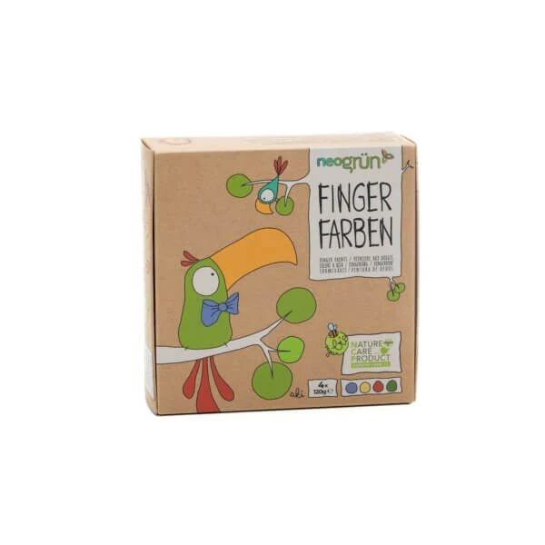 Fingerfarben 4er Set "Aki"