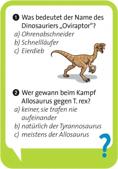 Quizspiel - Pocket Quiz: Junior : Dinosaurier