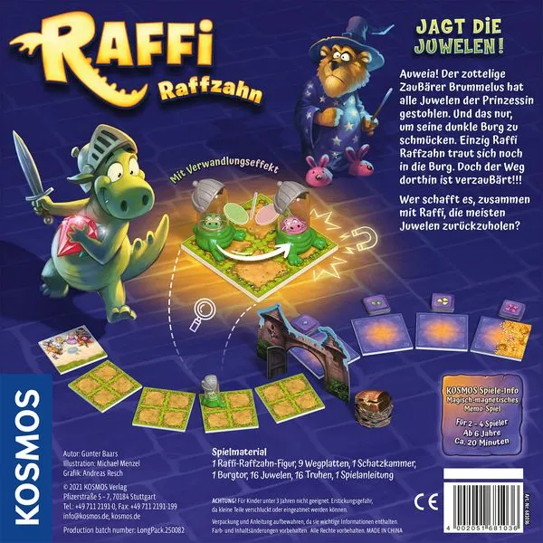 Raffi Raffzahn - Das magische Memo-Abenteuer!