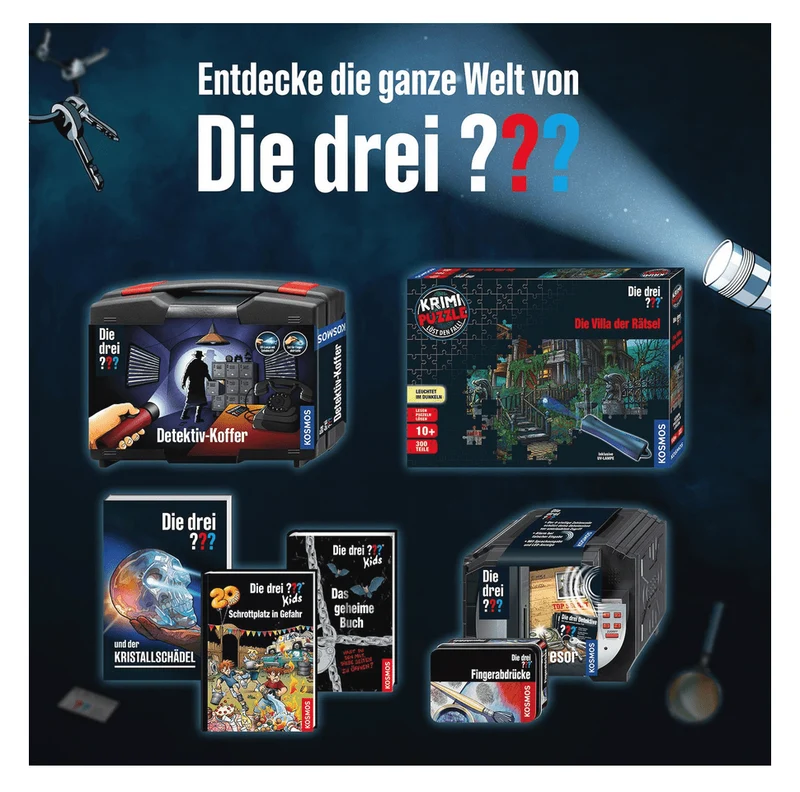 KOSMOS - Die Drei ???: Geheimcode Detektiv-Set