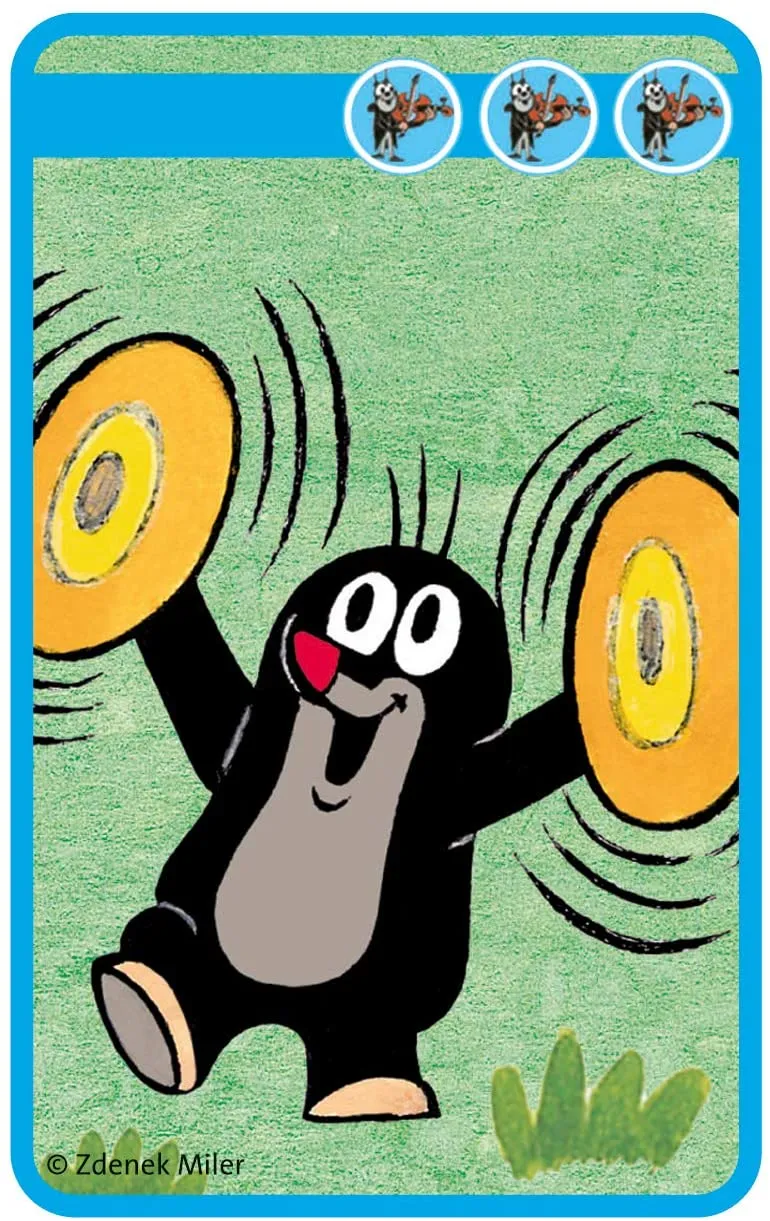 Der Maulwurf Quartett – Kartenspiel mit dem kleinen Maulwurf