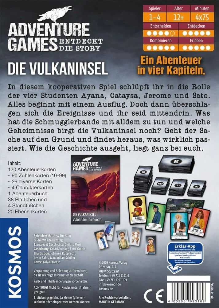 Adventure Games - Entdeckt die Story - Die Vulkaninsel