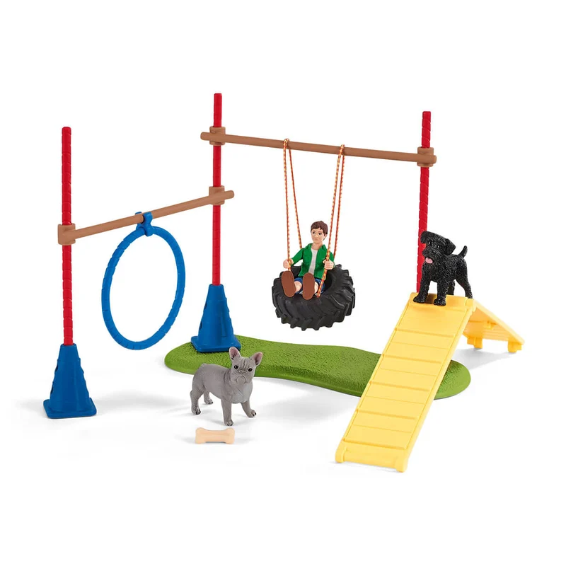 Spielspaß für Hunde – Schleich Farm World Set mit Bulldogge und Zwergschnauzer