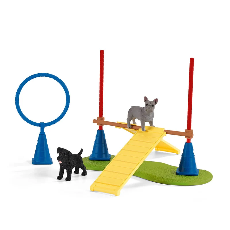 Spielspaß für Hunde – Schleich Farm World Set mit Bulldogge und Zwergschnauzer
