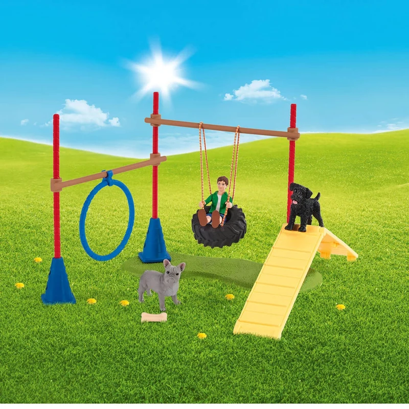 Spielspaß für Hunde – Schleich Farm World Set mit Bulldogge und Zwergschnauzer