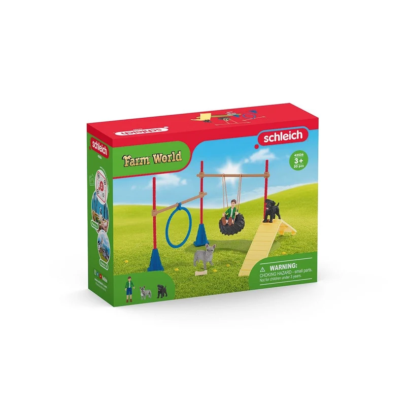 Spielspaß für Hunde – Schleich Farm World Set mit Bulldogge und Zwergschnauzer
