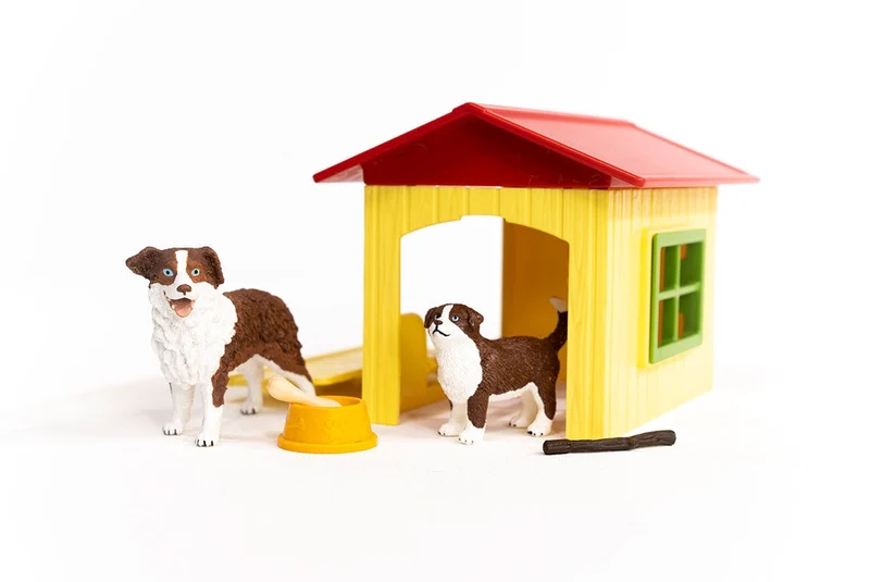 Hundehütte mit Australian Shepherd – Schleich Farm World