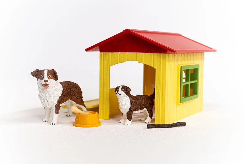 Hundehütte mit Australian Shepherd – Schleich Farm World