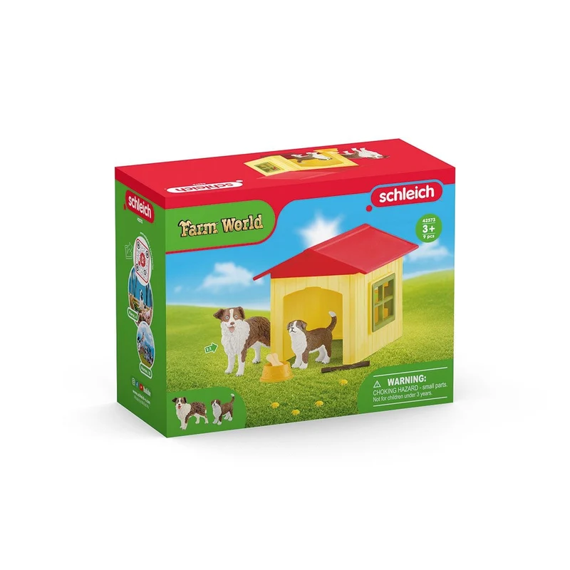 Hundehütte mit Australian Shepherd – Schleich Farm World
