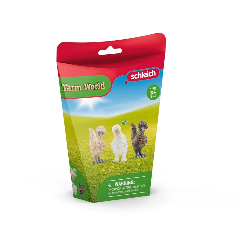 Hühnerfreunde Set – drei Hennen von Schleich Farm World