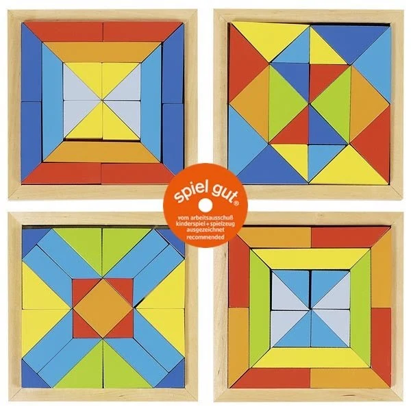 Legespiel Formenwelten aus Holz