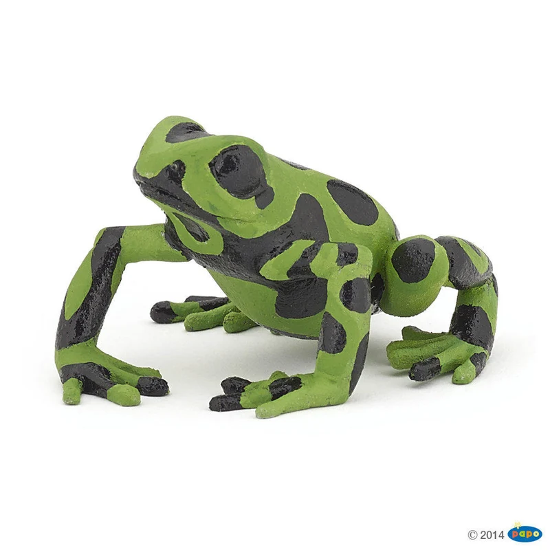 Spielfigur - Grüner Äquatorial Frosch