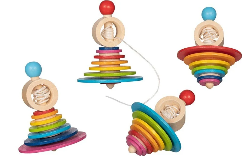 Abziehkreisel Rainbow ab 5 Jahren – Goki