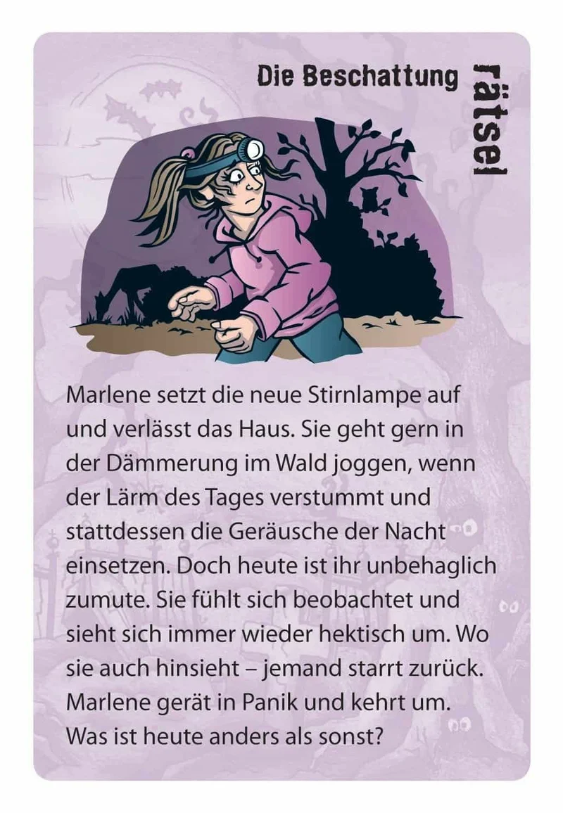 Kartenspiel - Purple Stories junior