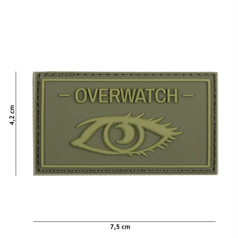3D PVC Overwatch Patch
