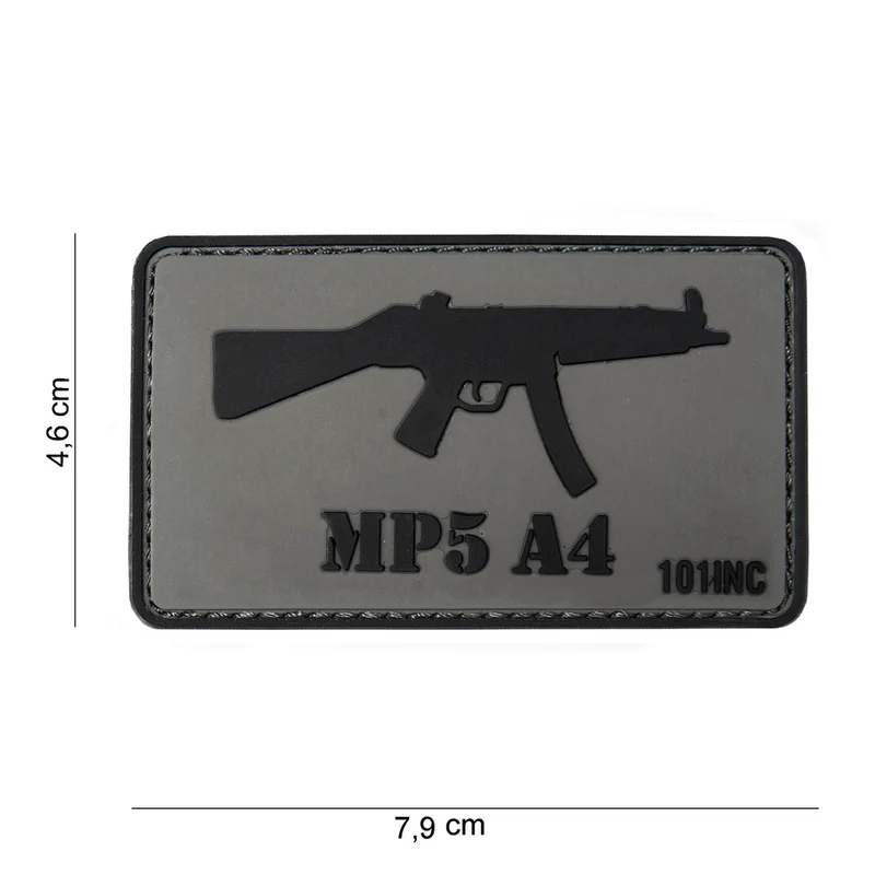3D PVC MP5 A4 Patch