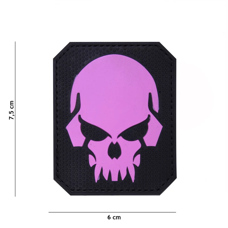 Patch 3D PVC Pirate skull
