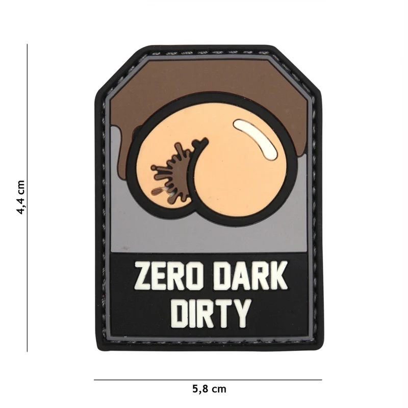 Patch 3D PVC Zero Dark Dirty