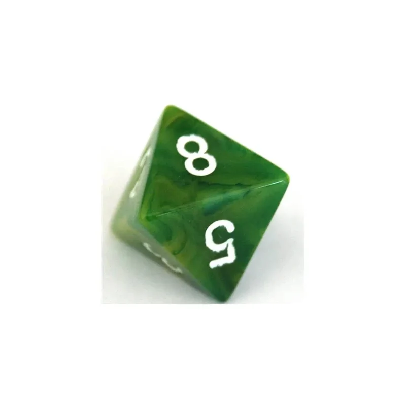 Chessex Phantom Green/White W8