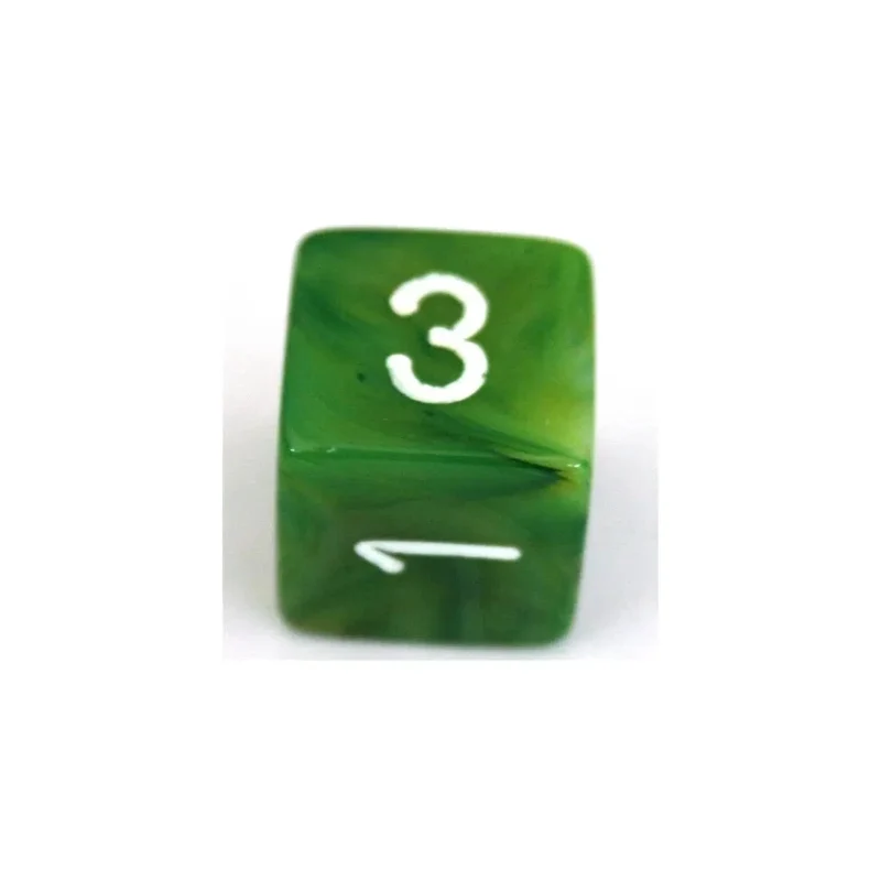Chessex Phantom Green/White W6