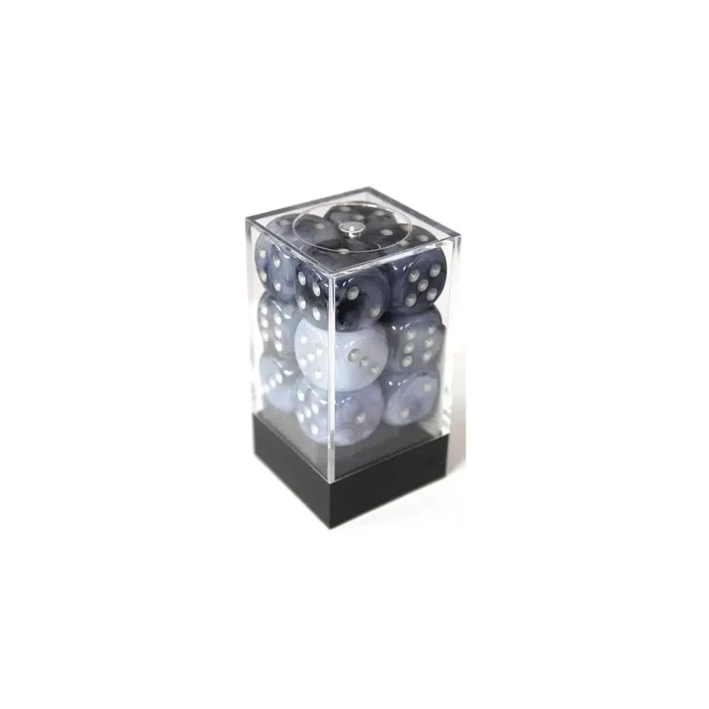 Chessex Phantom Black/Silver W6 16mm Set