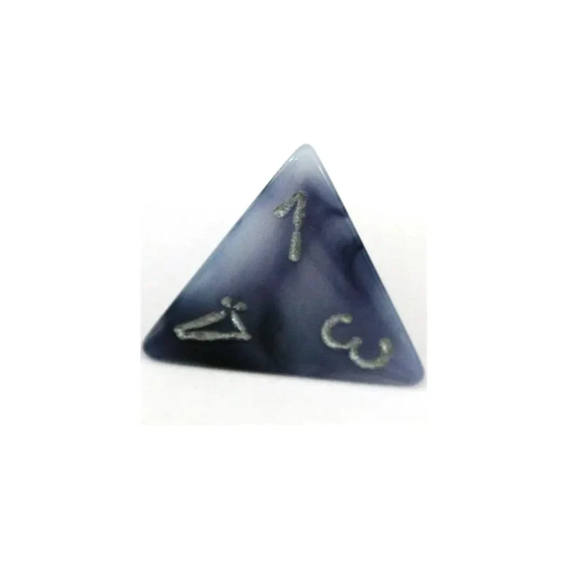 Chessex Phantom Black/Silver W4