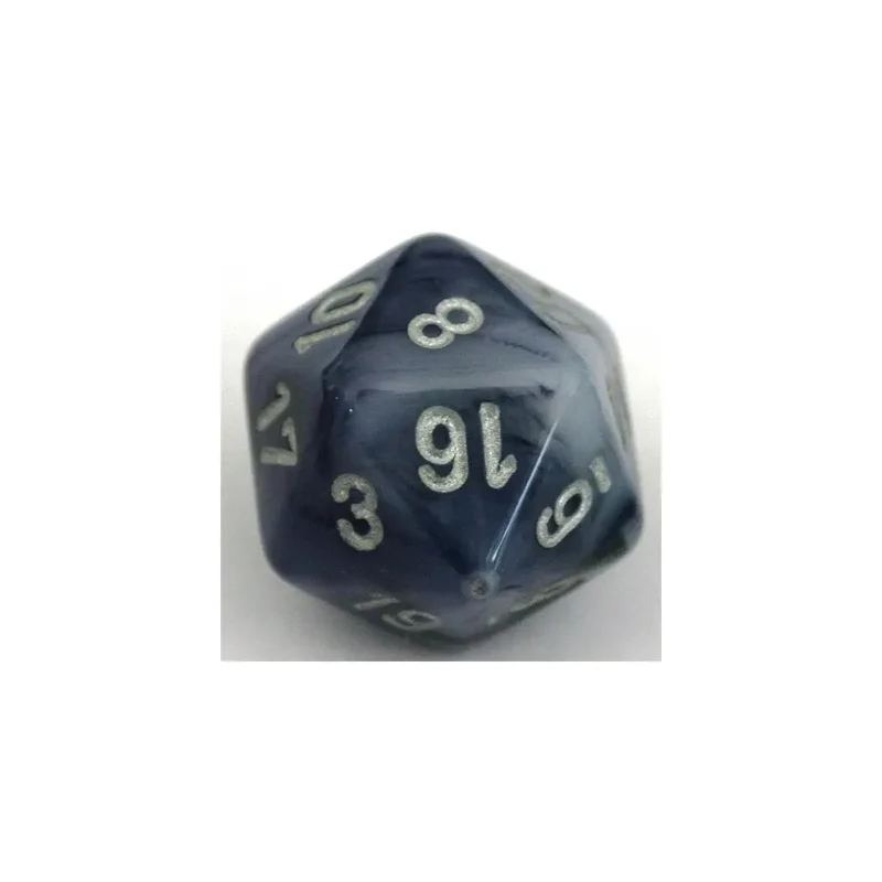 Chessex Phantom Black/Silver W20