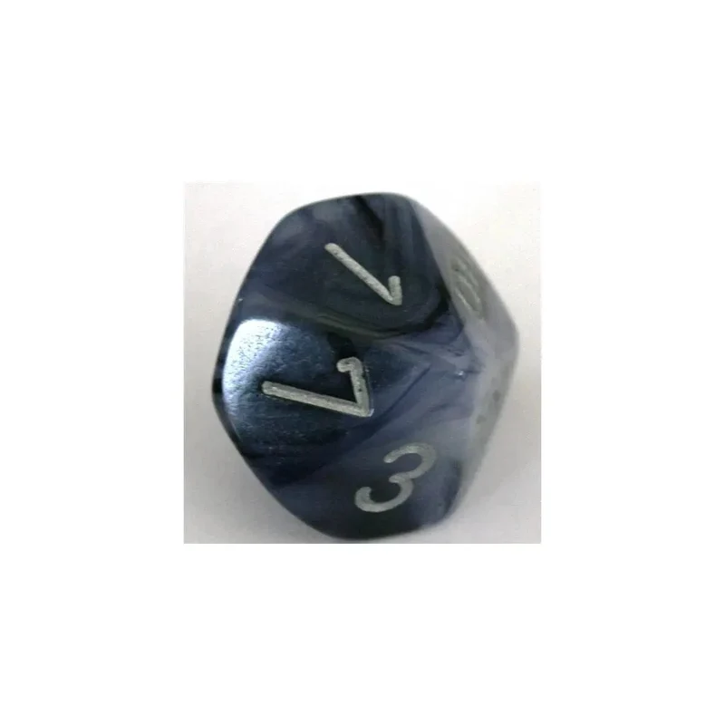 Chessex Phantom Black/Silver W10