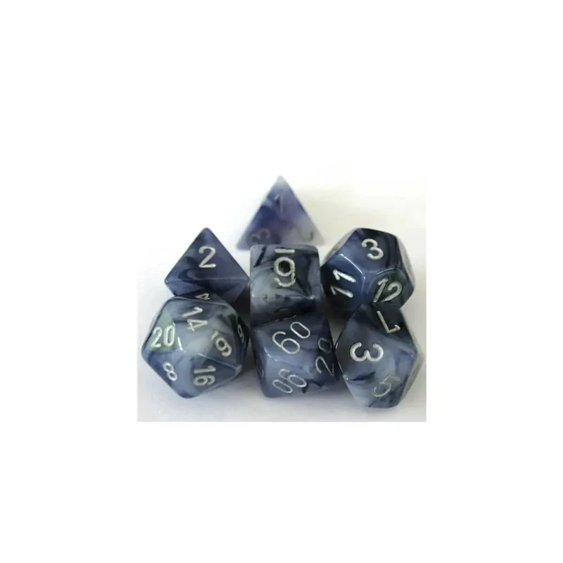 Chessex Phantom Black/Silver Set