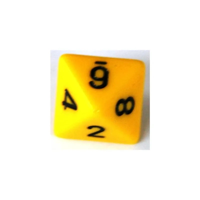 Chessex Opaque Yellow W8