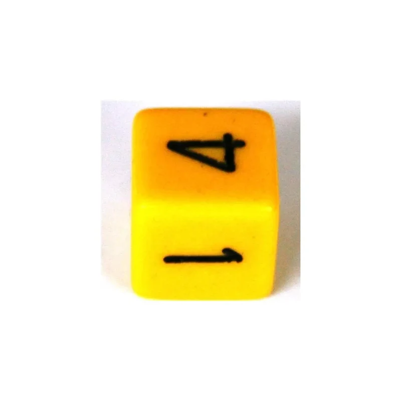 Chessex Opaque Yellow W6