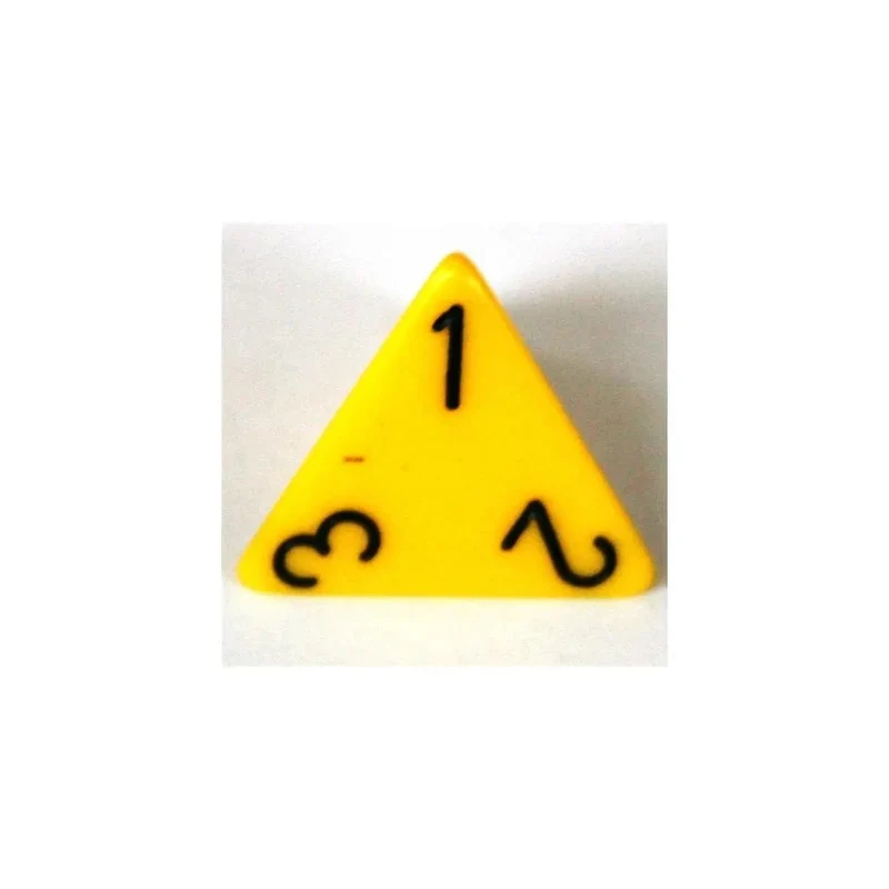 Chessex Opaque Yellow W4