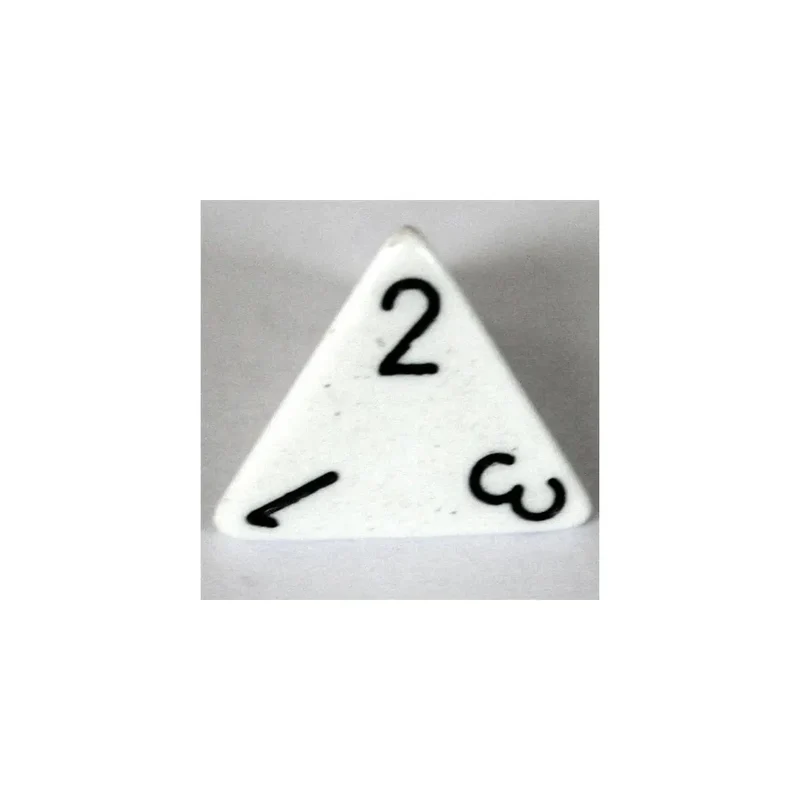 Chessex Opaque White W4