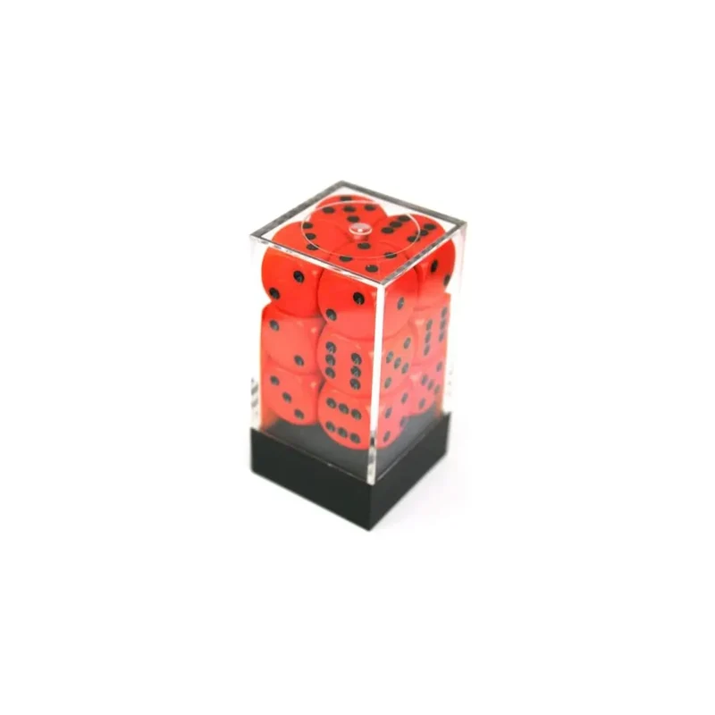 Chessex Opaque Orange W6 16mm Set
