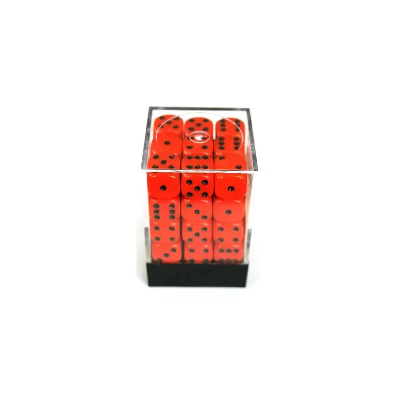 Chessex Opaque Orange W6 12mm Set