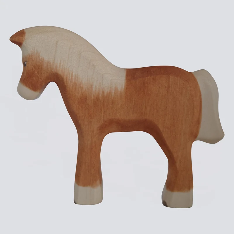 Holzwald Holzfigur Haflinger