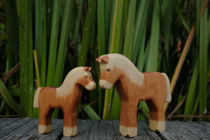 Holzwald Holzfigur Haflinger