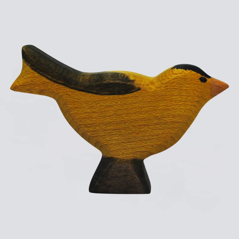 Holzwald Holzfigur Stieglitz