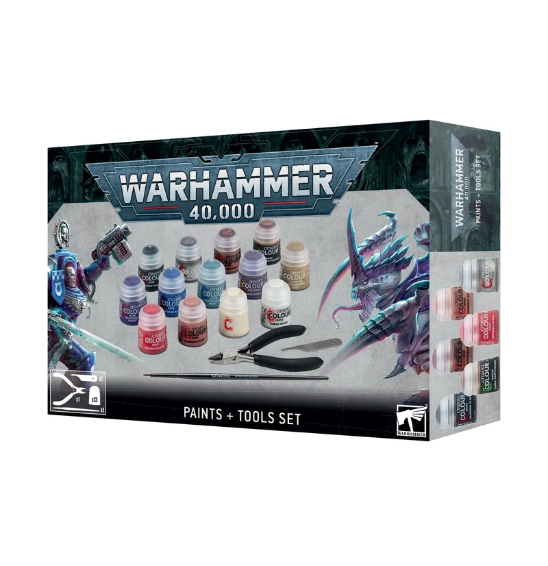 Warhammer 40.000 Paints & Tools Set