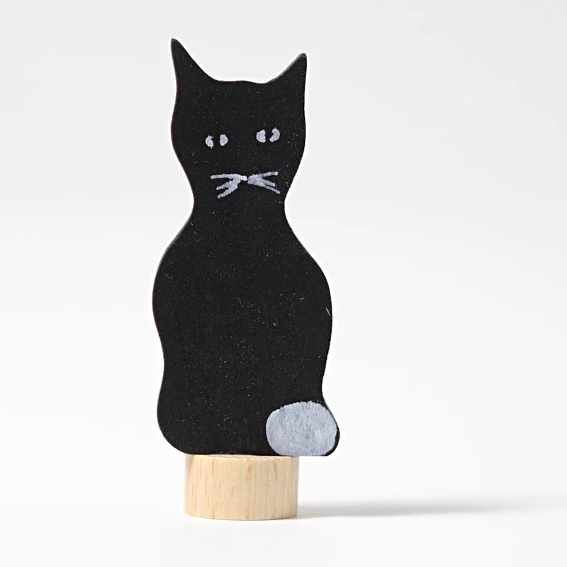 Grimm's Steckfigur Schwarze Katze