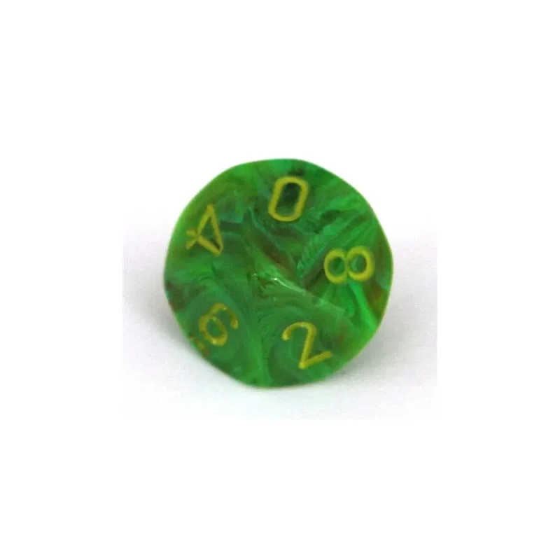 Chessex Vortex Slime/yellow W10
