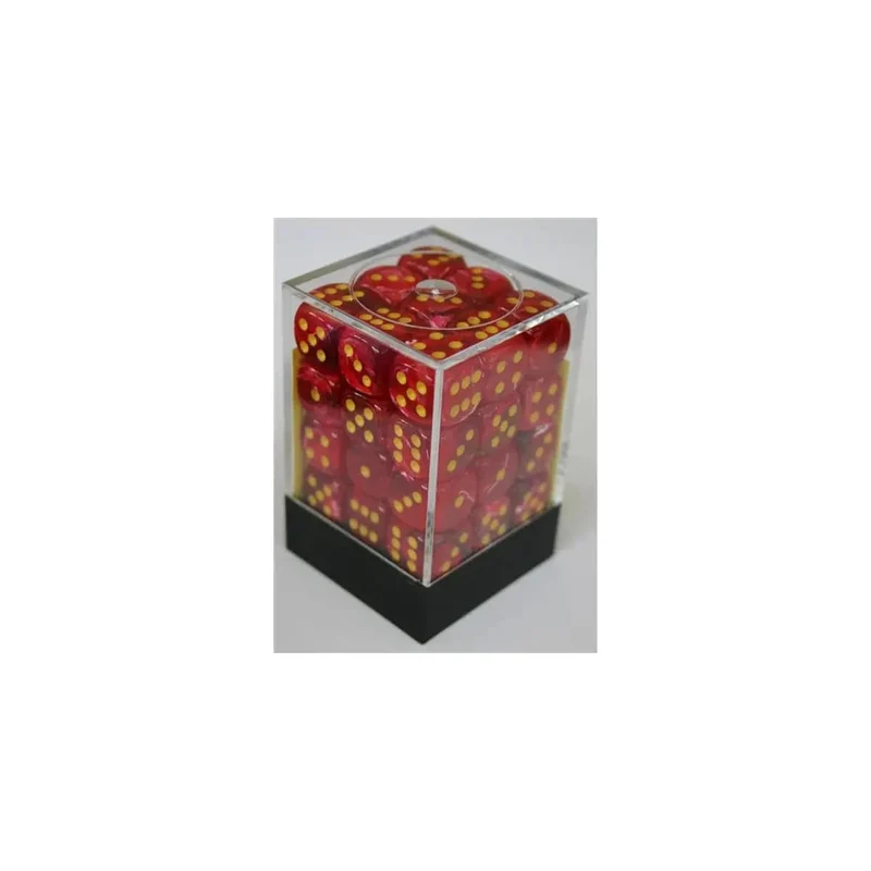 Chessex Vortex Red/Yellow W6 12mm Set