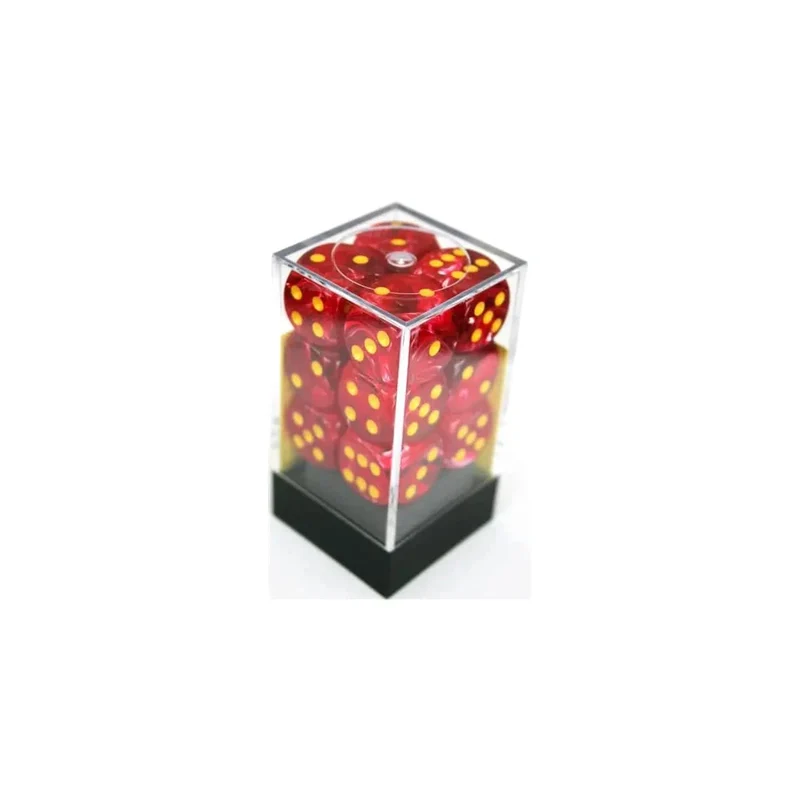 Chessex Vortex Red/Yellow W6 16mm Set