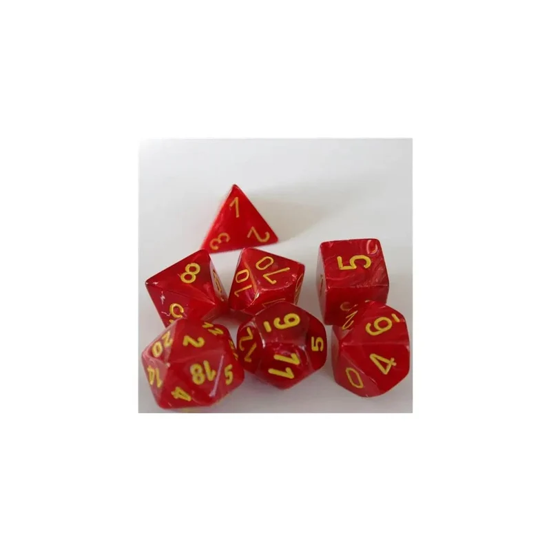 Chessex Vortex Red/Yellow Set